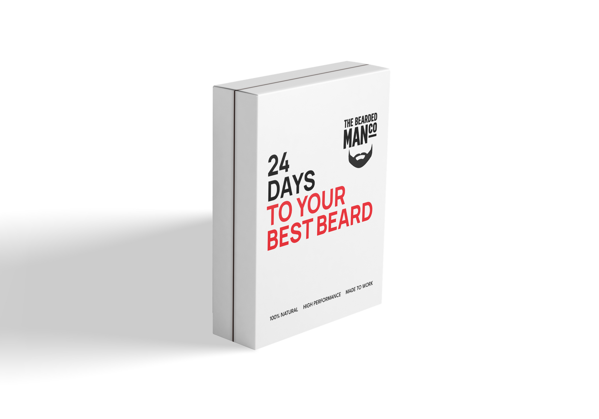 The Bearded Man Company Beard Oil Advert Calendar