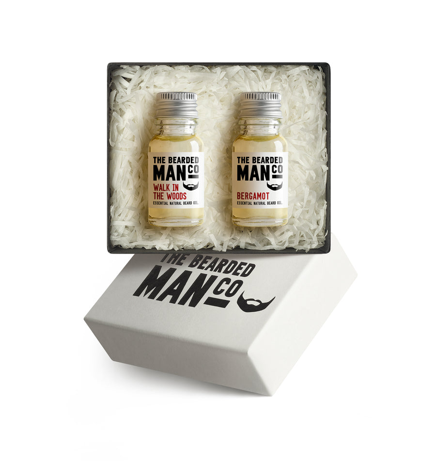 ANY 2, 4, 6, or 8- Beard Oil 10ml Combination Gift Boxed