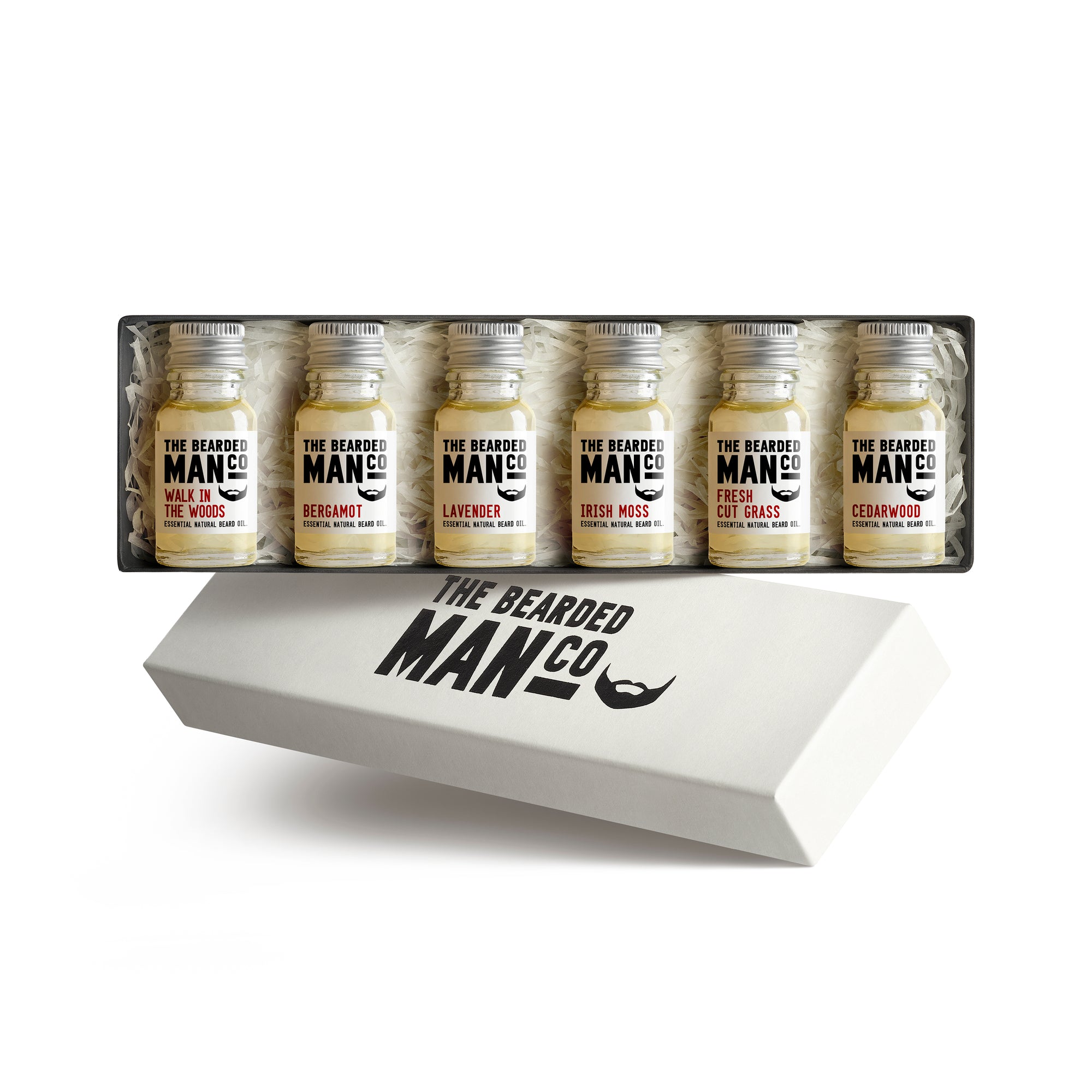 ANY 2, 4, 6, or 8- Beard Oil 10ml Combination Gift Boxed