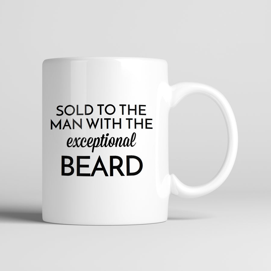 Sold To The Man With The Exceptional Beard Mug